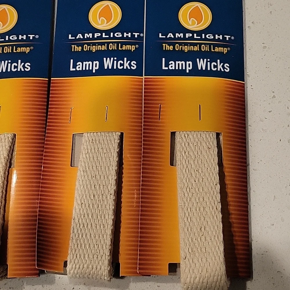 Lamplight Oil Lamp Cotton Wicks 3/4